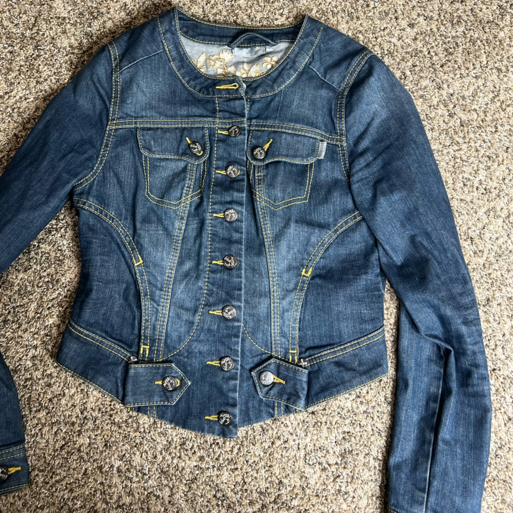 Didi blue sista jean jacket size xs